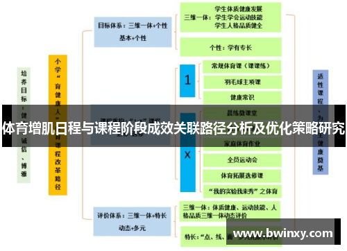 体育增肌日程与课程阶段成效关联路径分析及优化策略研究